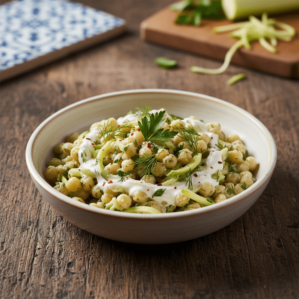 Kabaklı Kuskus Salatası tarifi görseli - 4 kişilik, 63 TL maliyet