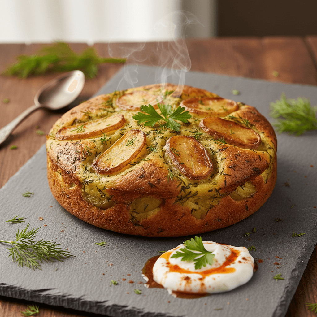 Patatesli Pratik Kek tarifi görseli - 6 kişilik, 178 TL maliyet