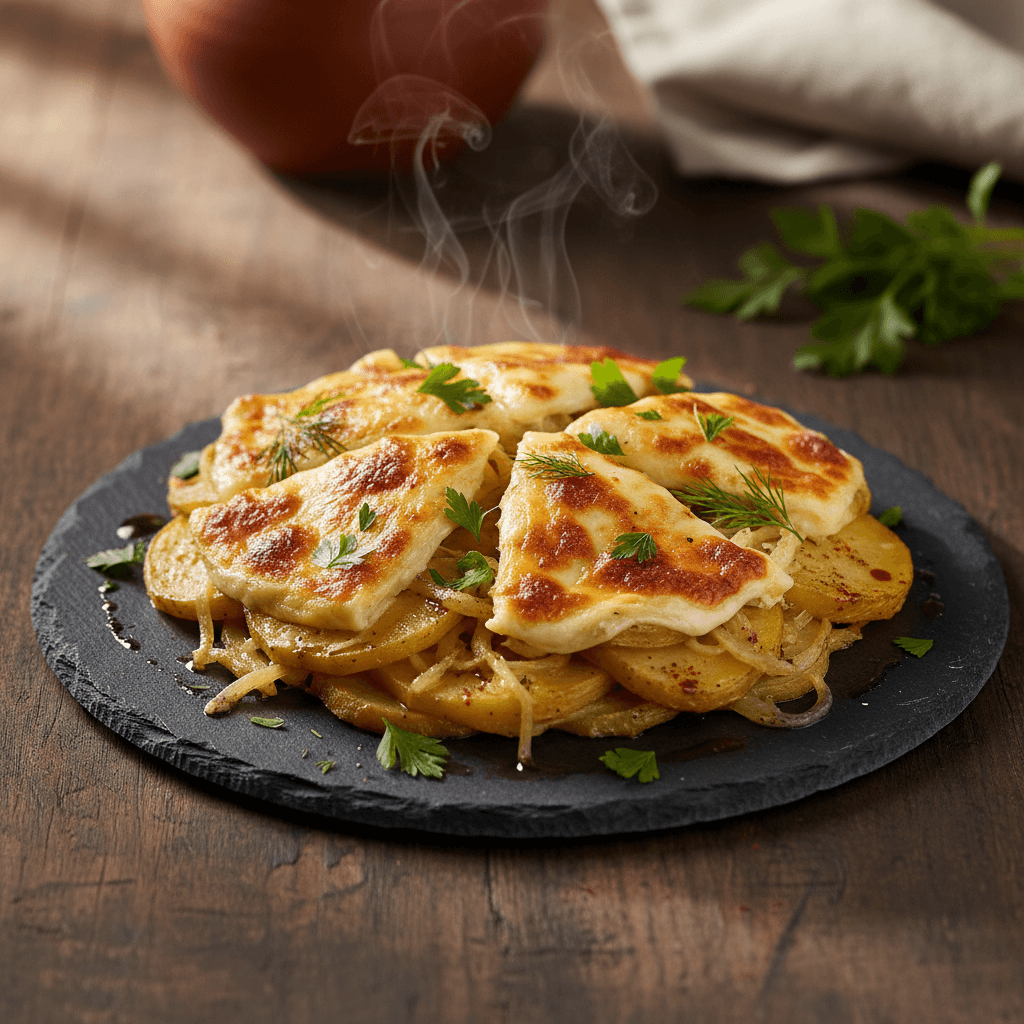 Yumurtalı Patates Dilimleri tarifi görseli - 2 kişilik, 195 TL maliyet