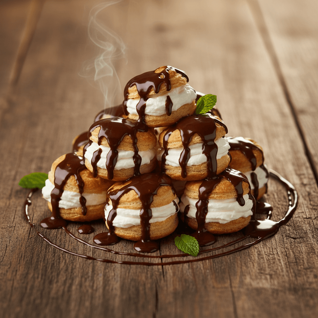 Milföyden Profiterol tarifi görseli - 8 kişilik, 479 TL maliyet