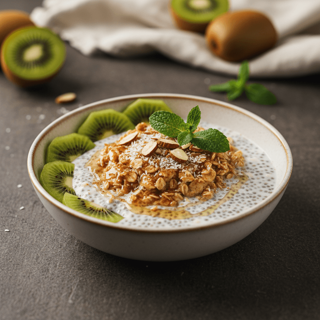 Kivili Chia Puding tarifi görseli - 1 kişilik, 43 TL maliyet