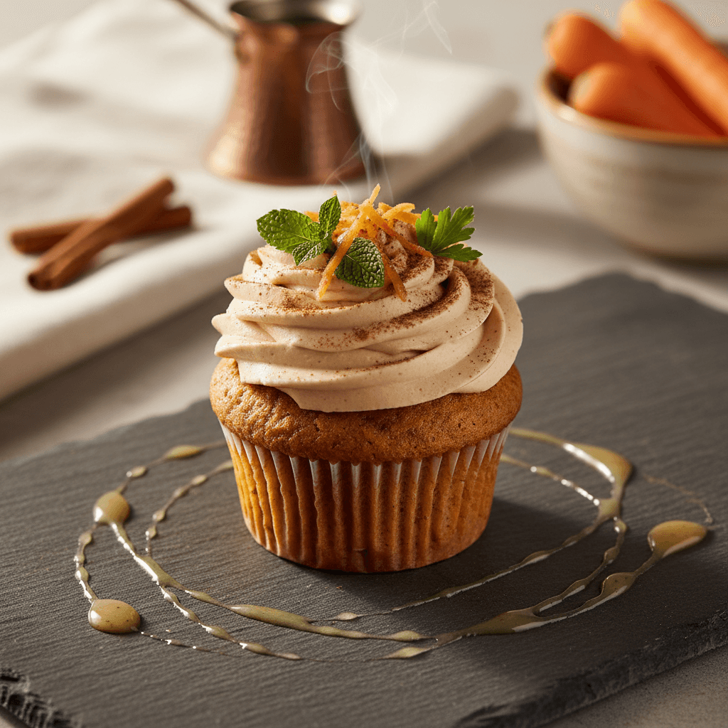 Havuçlu Tarçınlı Cupcake tarifi görseli - 8 kişilik, 194 TL maliyet