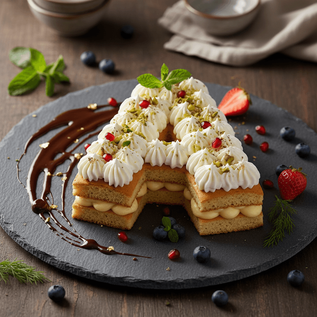Ev Yapımı Harf Pasta tarifi görseli - 24 kişilik, 207 TL maliyet