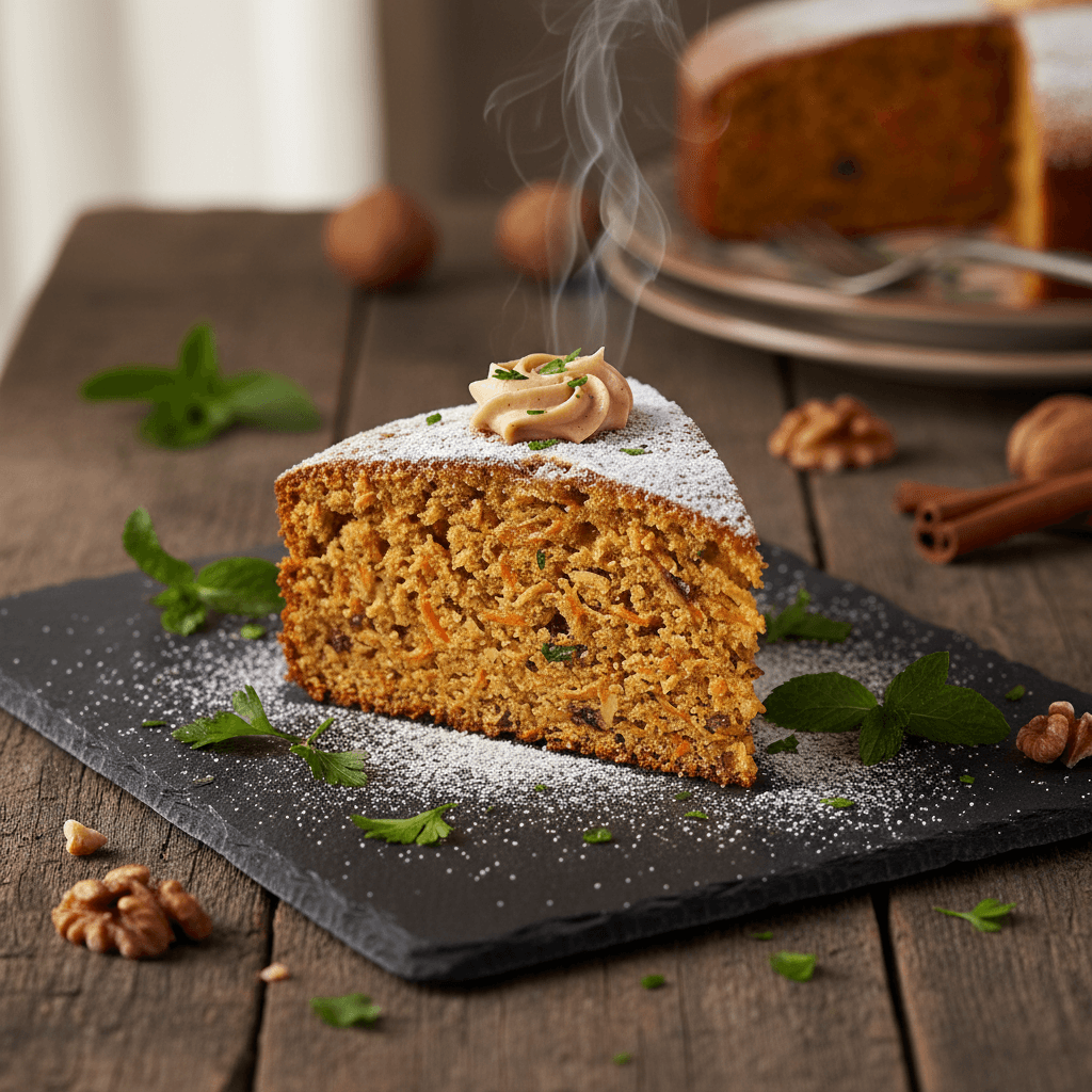 Havuçlu Cevizli Tarçınlı Kek tarifi görseli - 8 kişilik, 199 TL maliyet