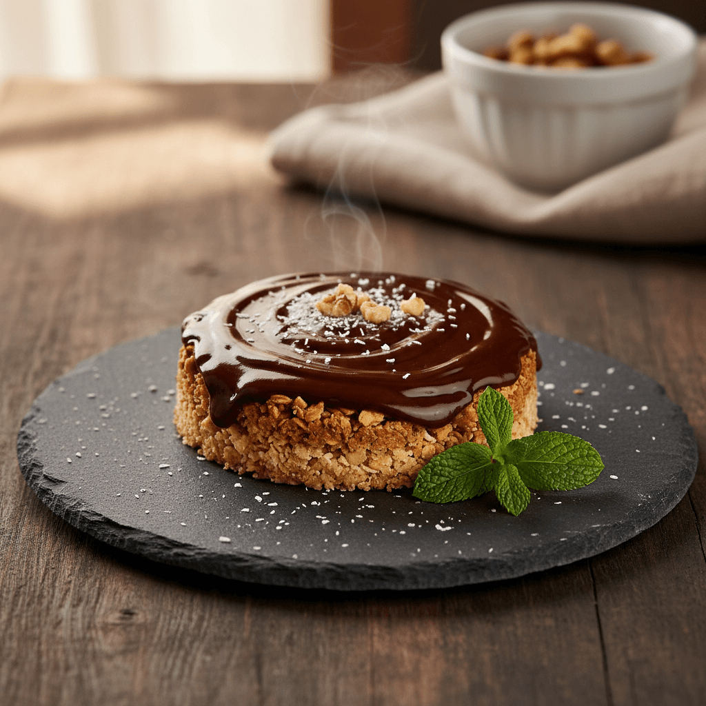 Yulaflı Çikolatalı Tatlı tarifi görseli - 4 kişilik, 675 TL maliyet