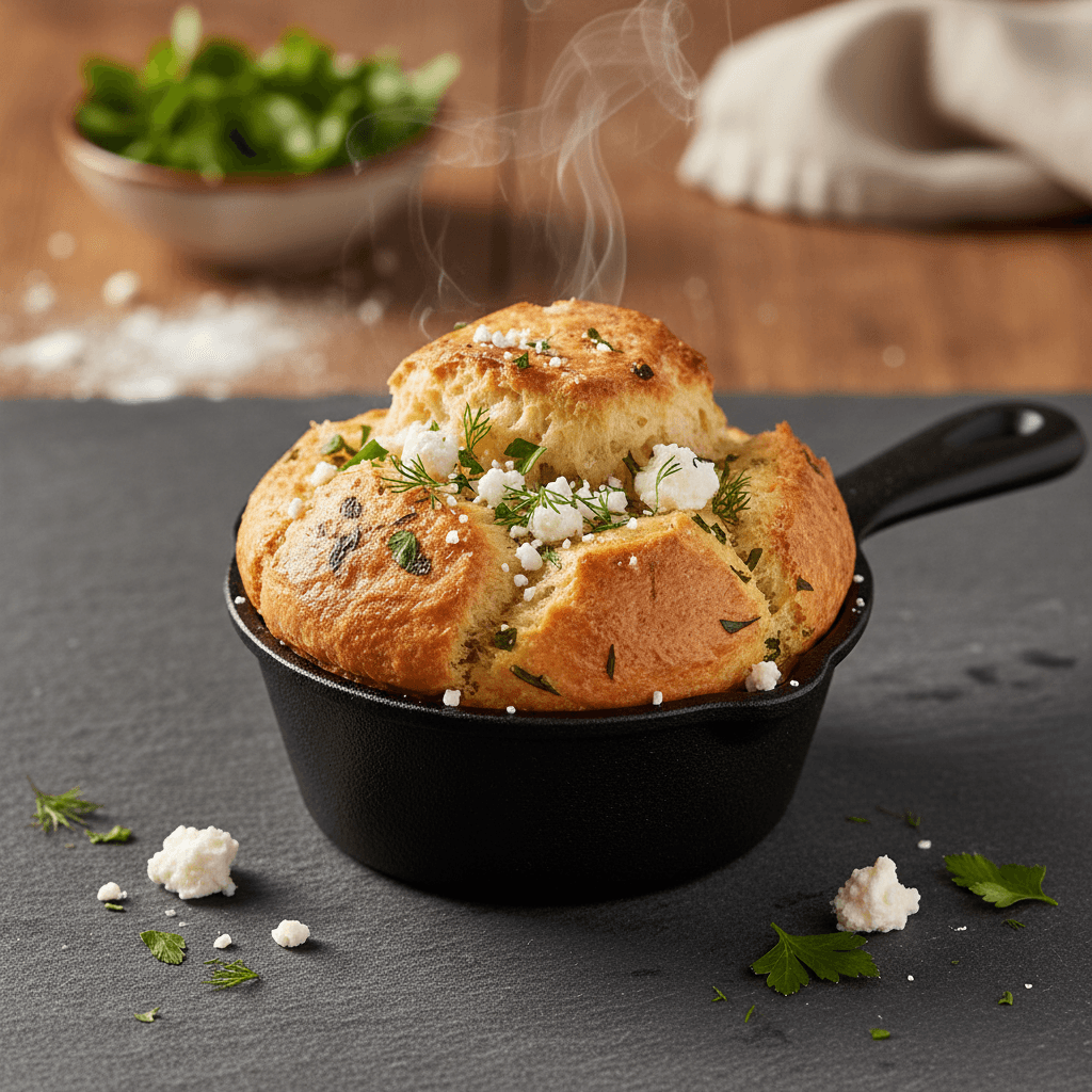 Peynirli Maydanozlu Popover tarifi görseli - 6 kişilik 68 TL