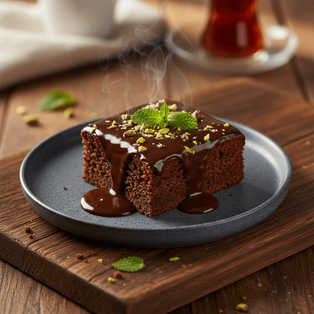 Bol Soslu Kolay Islak Kek tarifi görseli - 16 kişilik, 111 TL maliyet