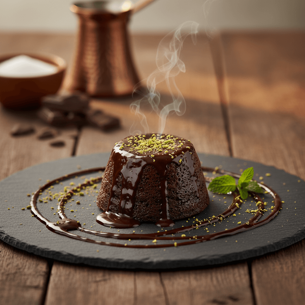 Yoğun Çikolatalı Kek tarifi görseli - 6 kişilik, 215 TL maliyet