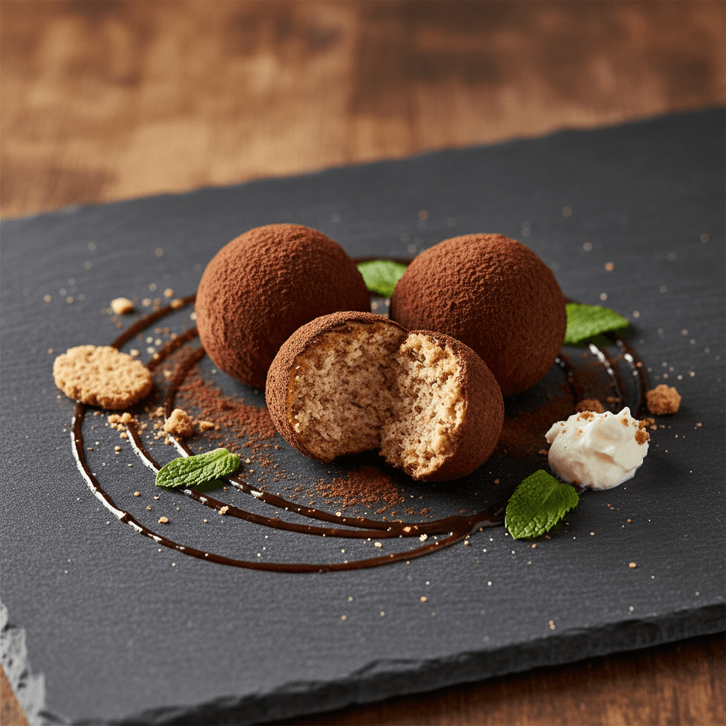 Şekersiz Tiramisu Topları tarifi görseli - 18 kişilik 356 TL