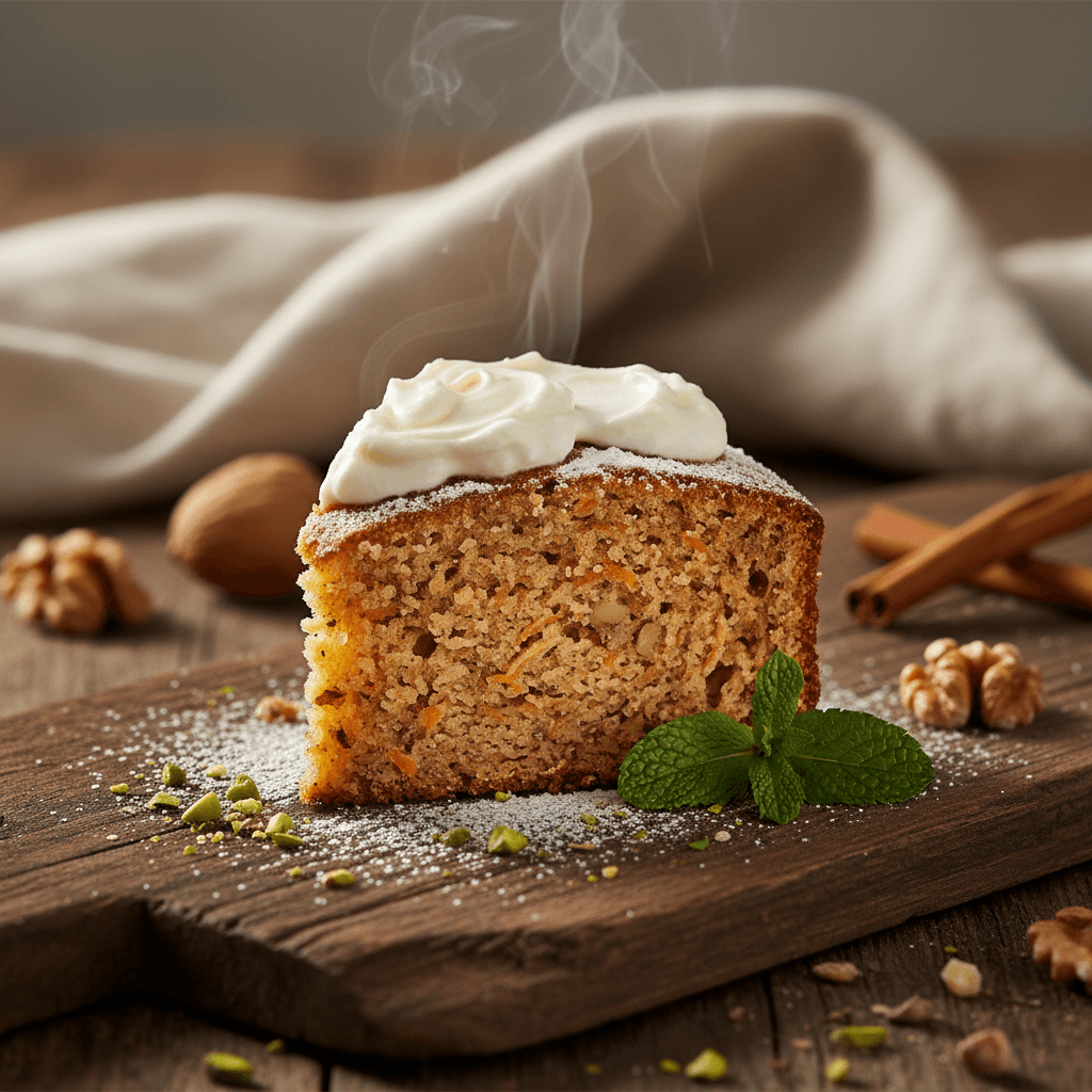 Havuçlu Tarçınlı Kek tarifi görseli - 8 kişilik, 111 TL maliyet