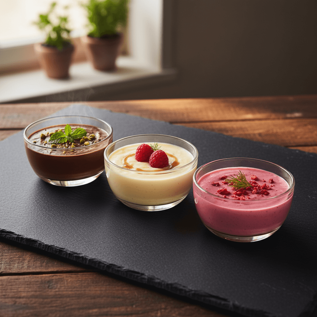 Üç Farklı Hazır Puding tarifi - 3 kişilik 33 TL maliyet