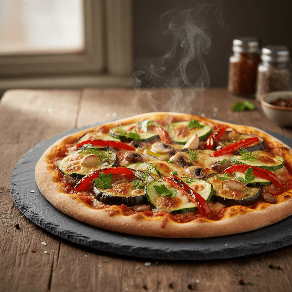 Patlıcanlı Pizza tarifi görseli - 4 kişilik, 578 TL maliyet