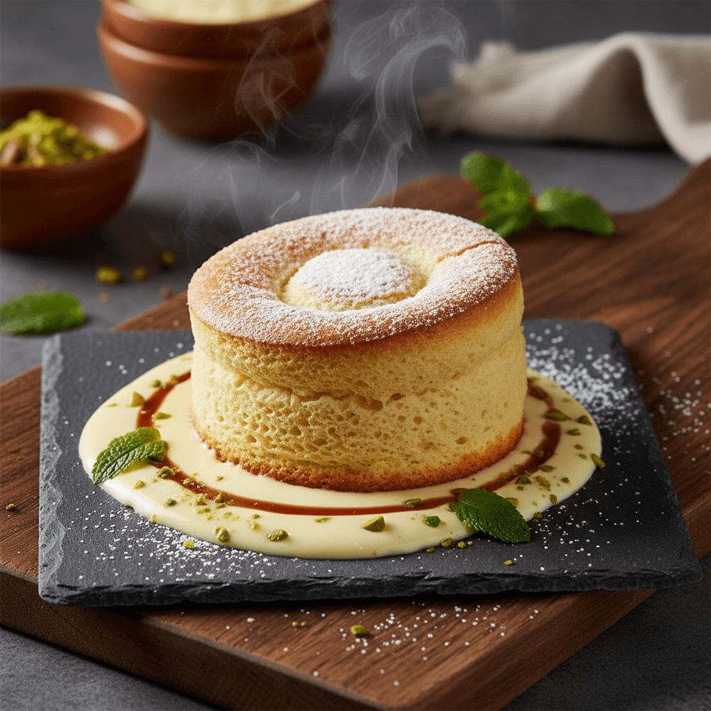 Beyaz Çikolatalı Sufle tarifi görseli - 2 kişilik, 436 TL maliyet