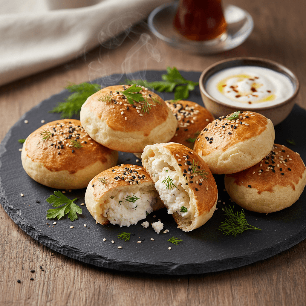 Peynirli Poğaça tarifi görseli - 25 kişilik, 185 TL maliyet