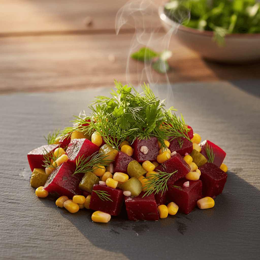 Kırmızı Pancar Salatası tarifi görseli - 4 kişilik, 108 TL maliyet