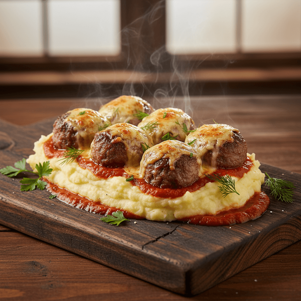 Püreli Top Köfte tarifi görseli - 6 kişilik, 906 TL maliyet