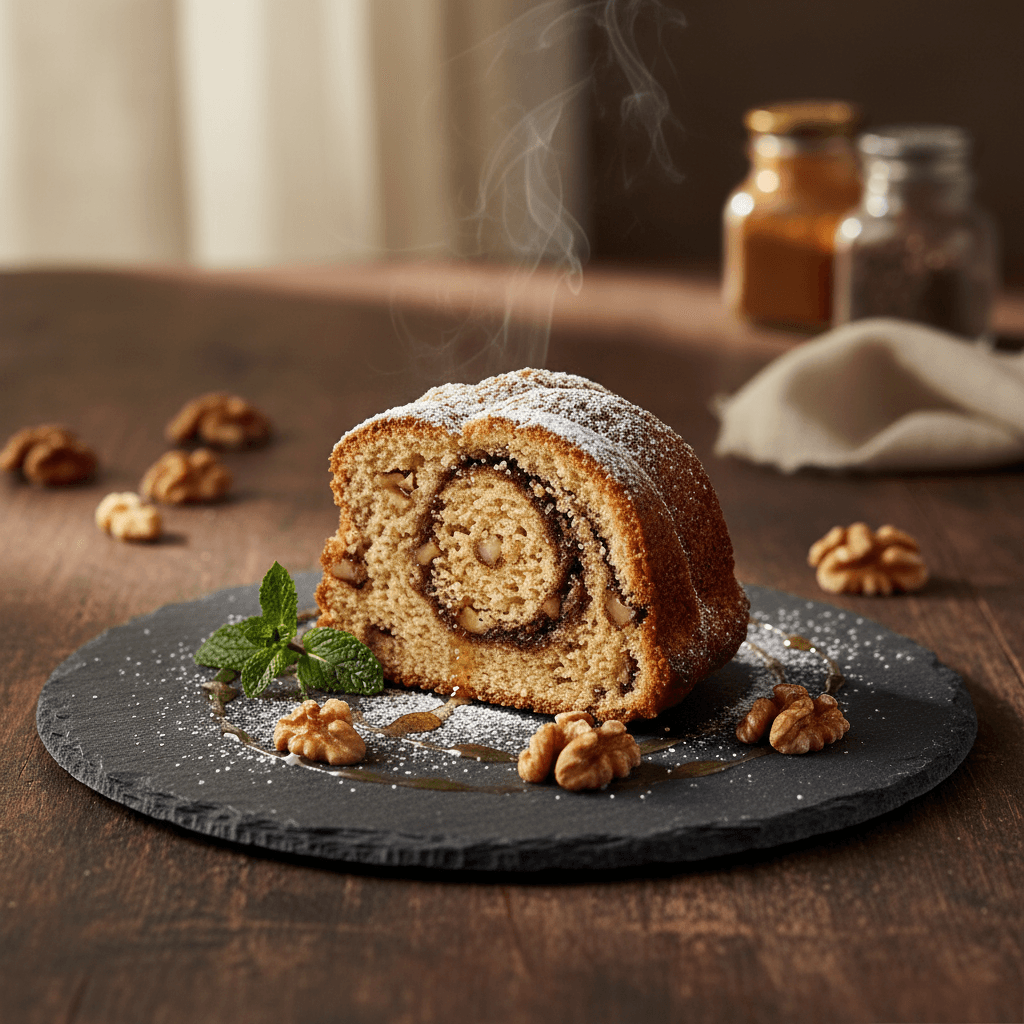 Cevizli Tarçınlı Kek tarifi görseli - 6 kişilik, 258 TL maliyet
