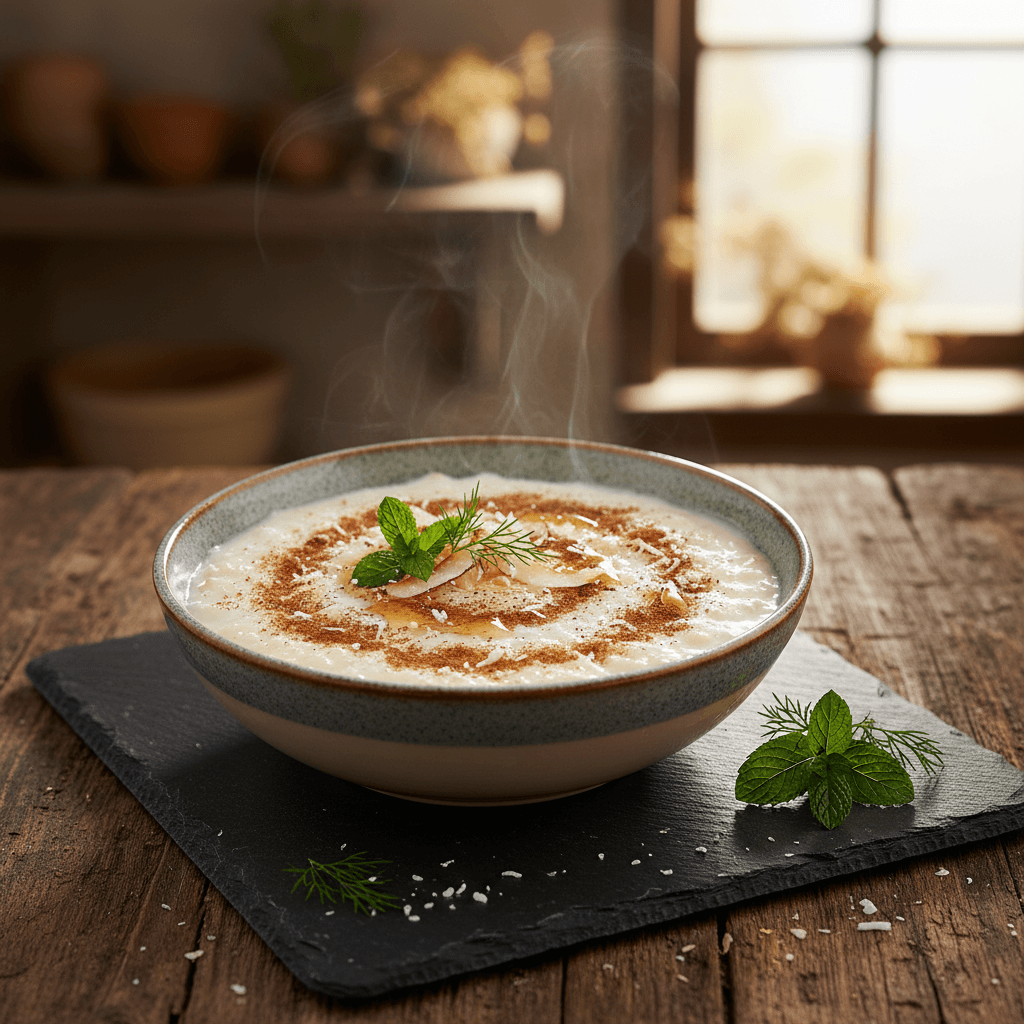 Yulaflı Sütlaç tarifi görseli - 4 kişilik, 110 TL maliyet