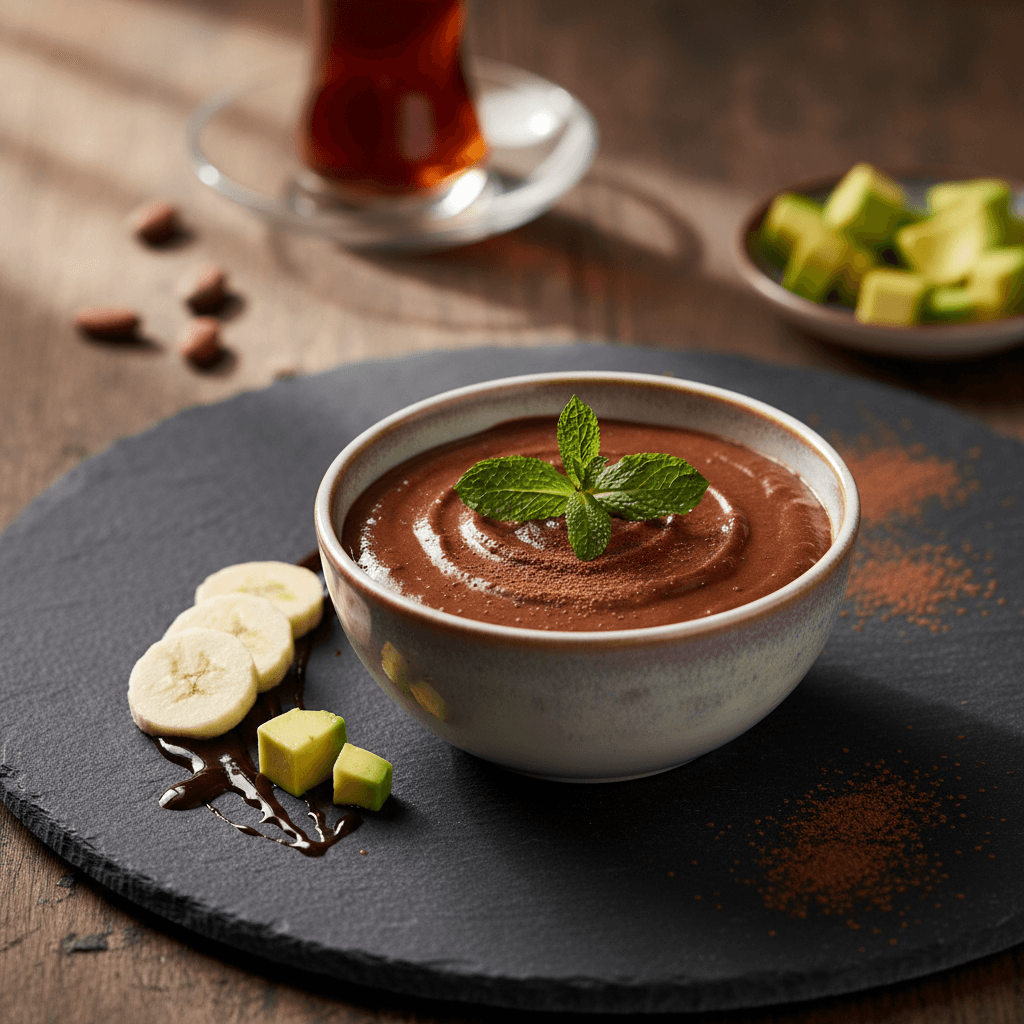 Avokado Kakao Mousse tarifi görseli - 4 kişilik, 901 TL maliyet