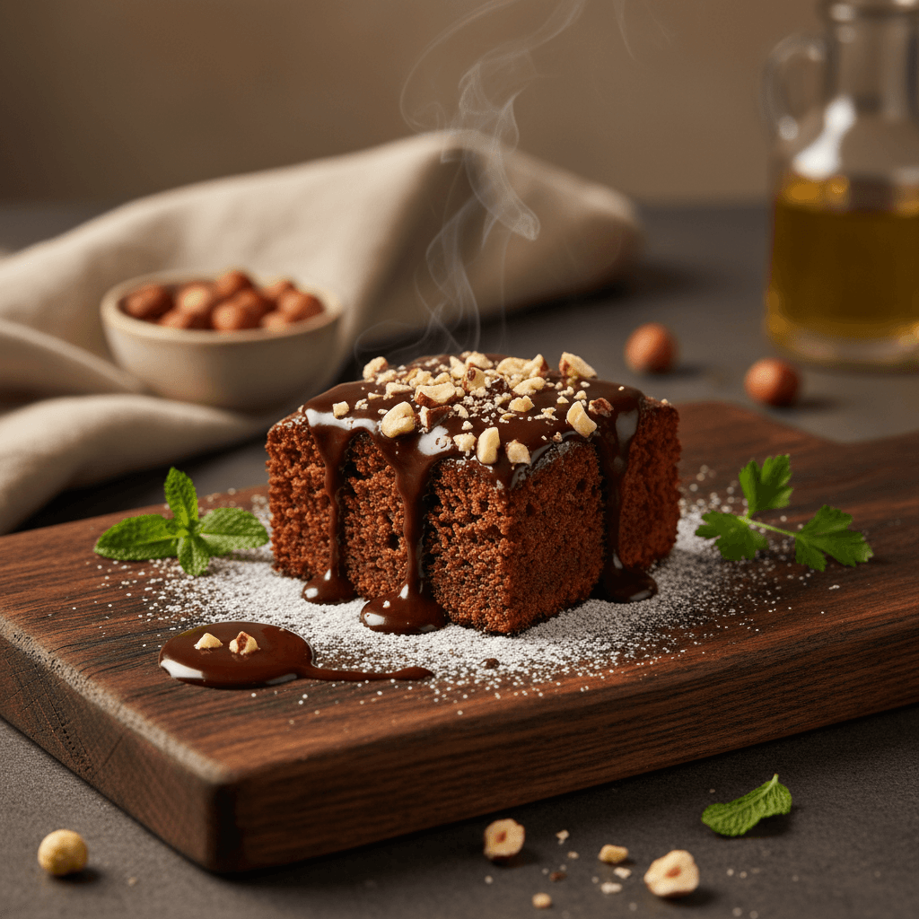 Fındıklı Kakaolu Kek tarifi görseli - 10 kişilik, 192 TL maliyet