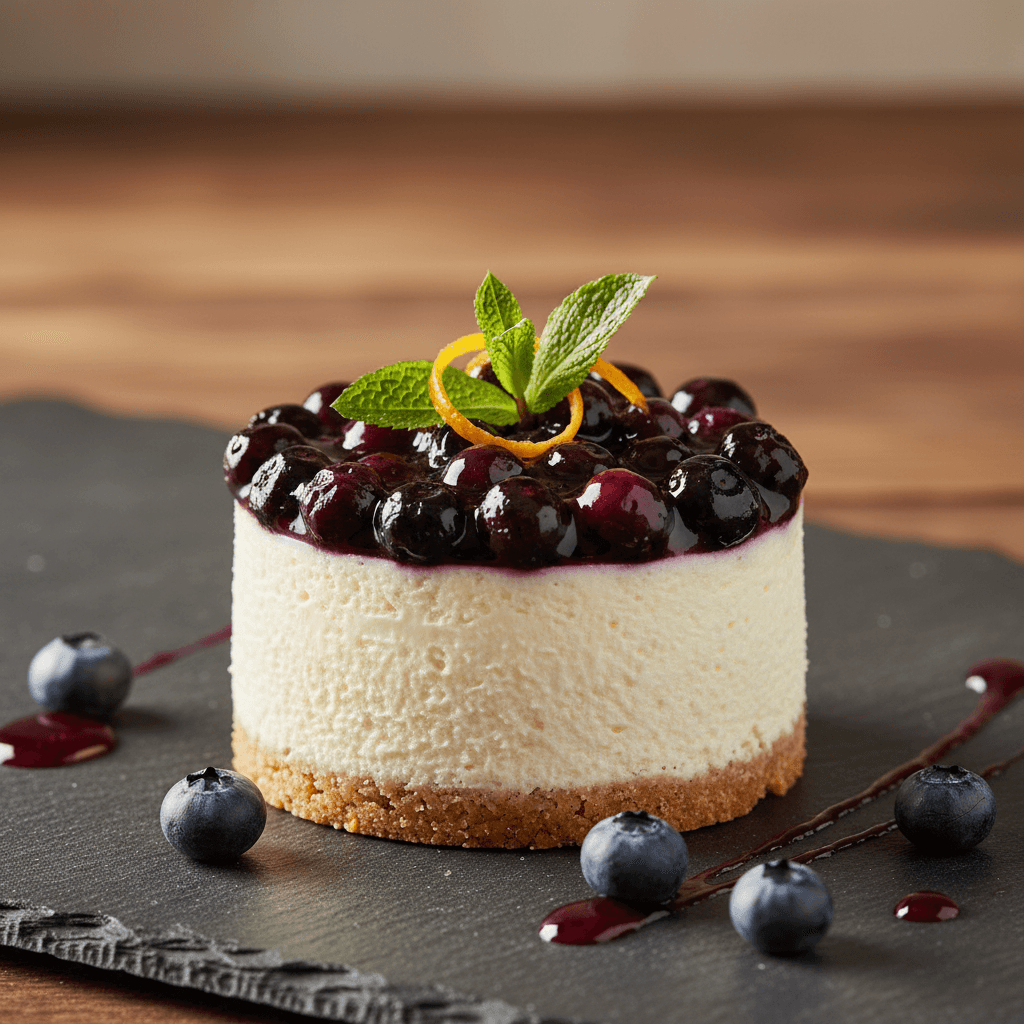 Yaban Mersinli Cheesecake tarifi görseli - 6 kişilik 1065 TL