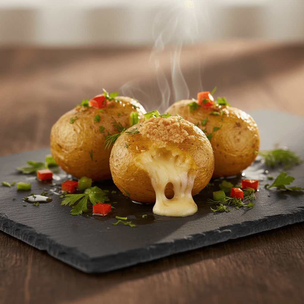 Kaşarlı Patates Bombası tarifi görseli - 15 kişilik, 142 TL maliyet