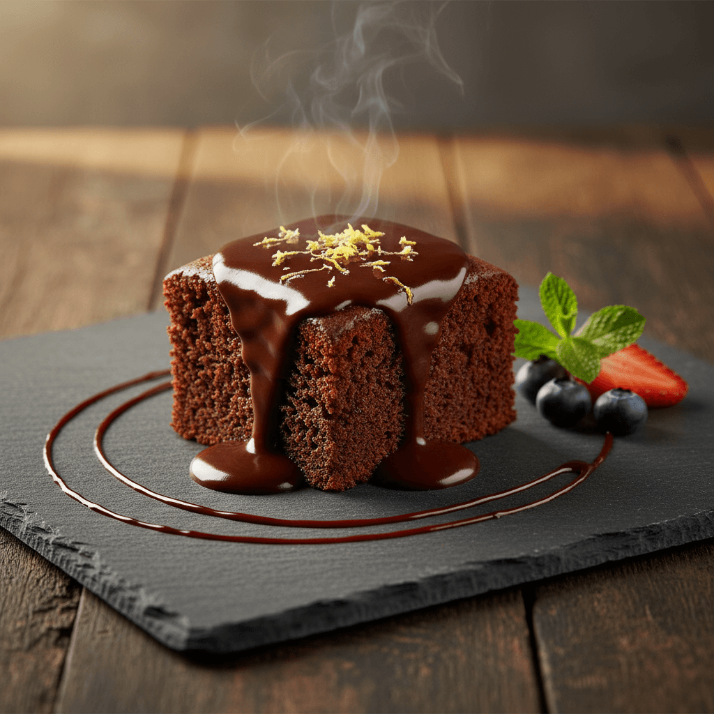 Çikolatalı Islak Kek tarifi görseli - 8 kişilik, 122 TL maliyet