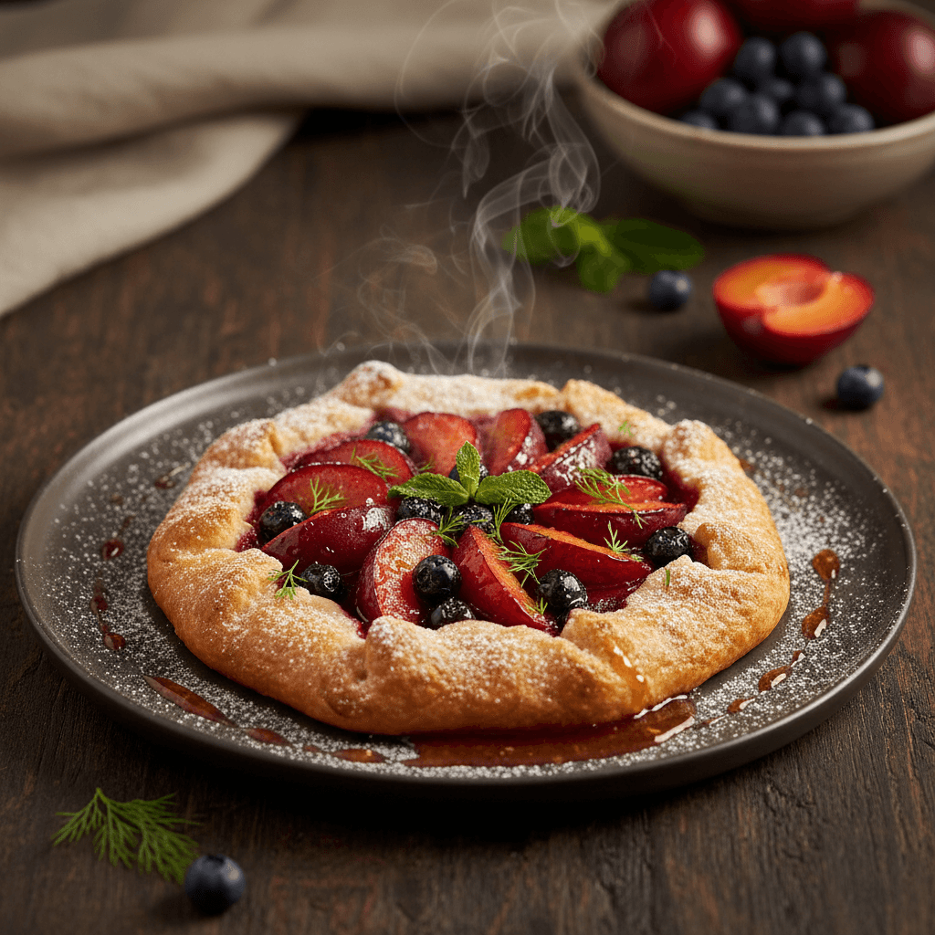 Kırmızı Erikli Kolay Tart tarifi görseli - 4 kişilik, 195 TL maliyet
