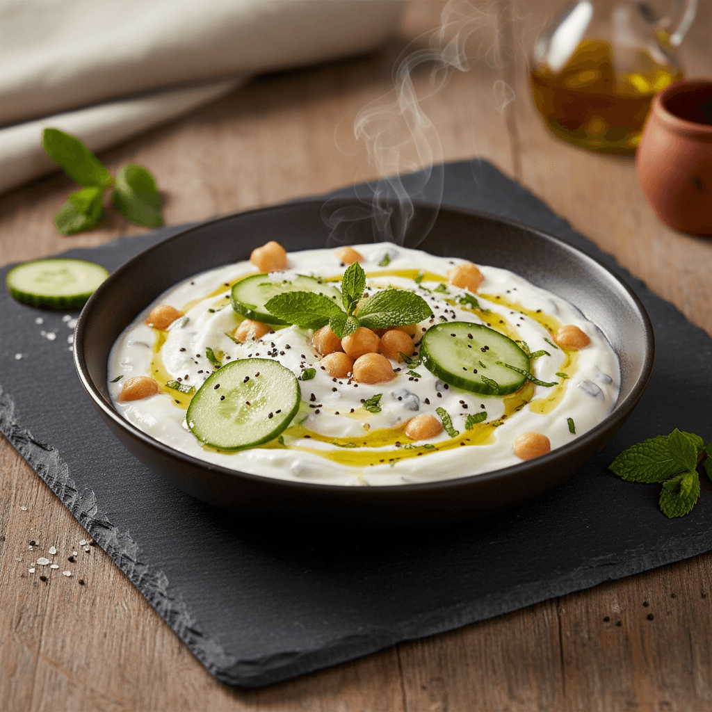 Nohutlu Kuru Cacık tarifi görseli - 2 kişilik, 81 TL maliyet