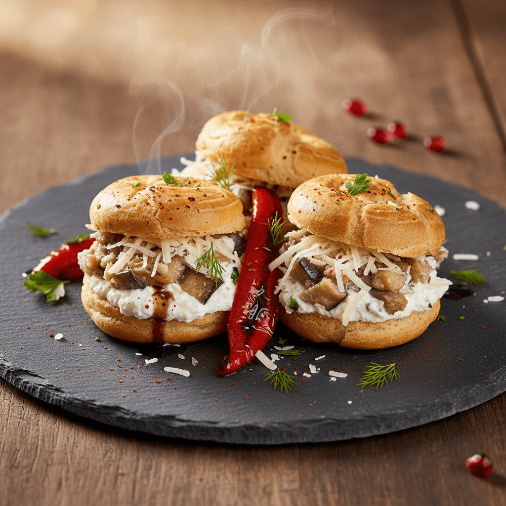 Tuzlu Profiterol tarifi görseli - 8 kişilik, 305 TL maliyet