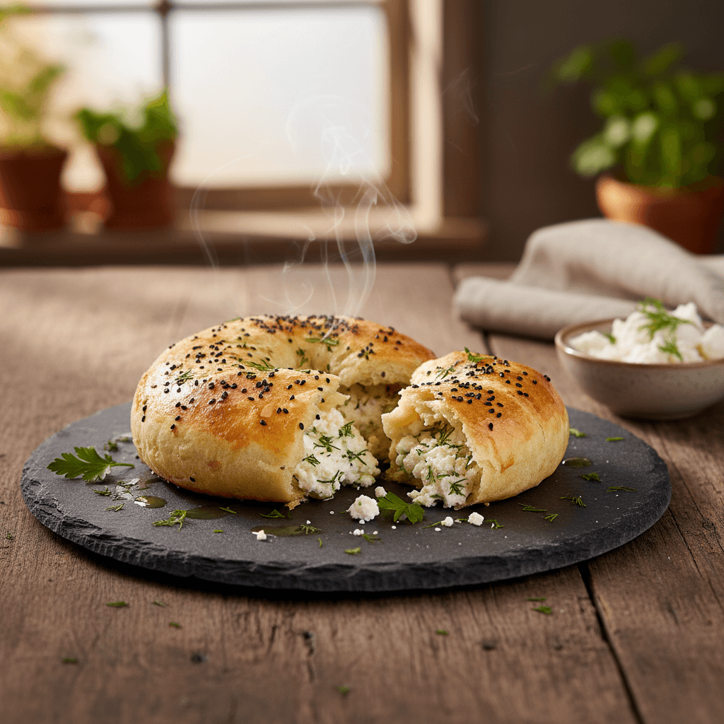 Dereotlu Peynirli Poğaça tarifi görseli - 20 kişilik, 187 TL maliyet