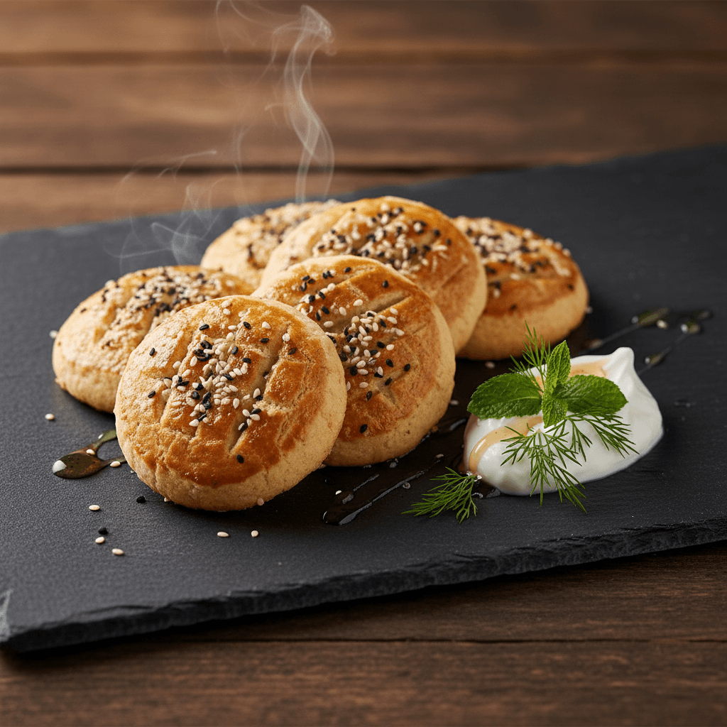 Yoğurtlu Mahlepli Kurabiye tarifi görseli - 30 kişilik, 155 TL maliyet