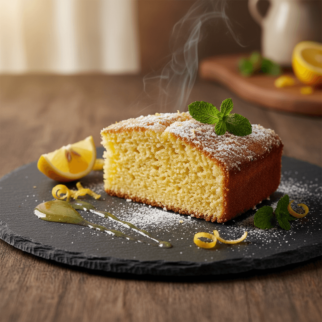 Limonlu Kek tarifi görseli - 6 kişilik, 78 TL maliyet