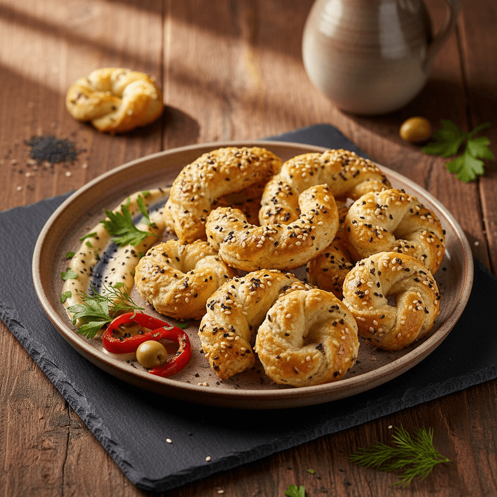 Bayatlamayan Tuzlu Kurabiye tarifi görseli - 20 kişilik, 77 TL maliyet