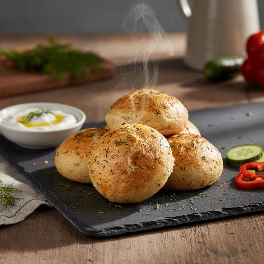 Dereotlu Ev Poğaçası tarifi görseli - 30 kişilik, 77 TL maliyet