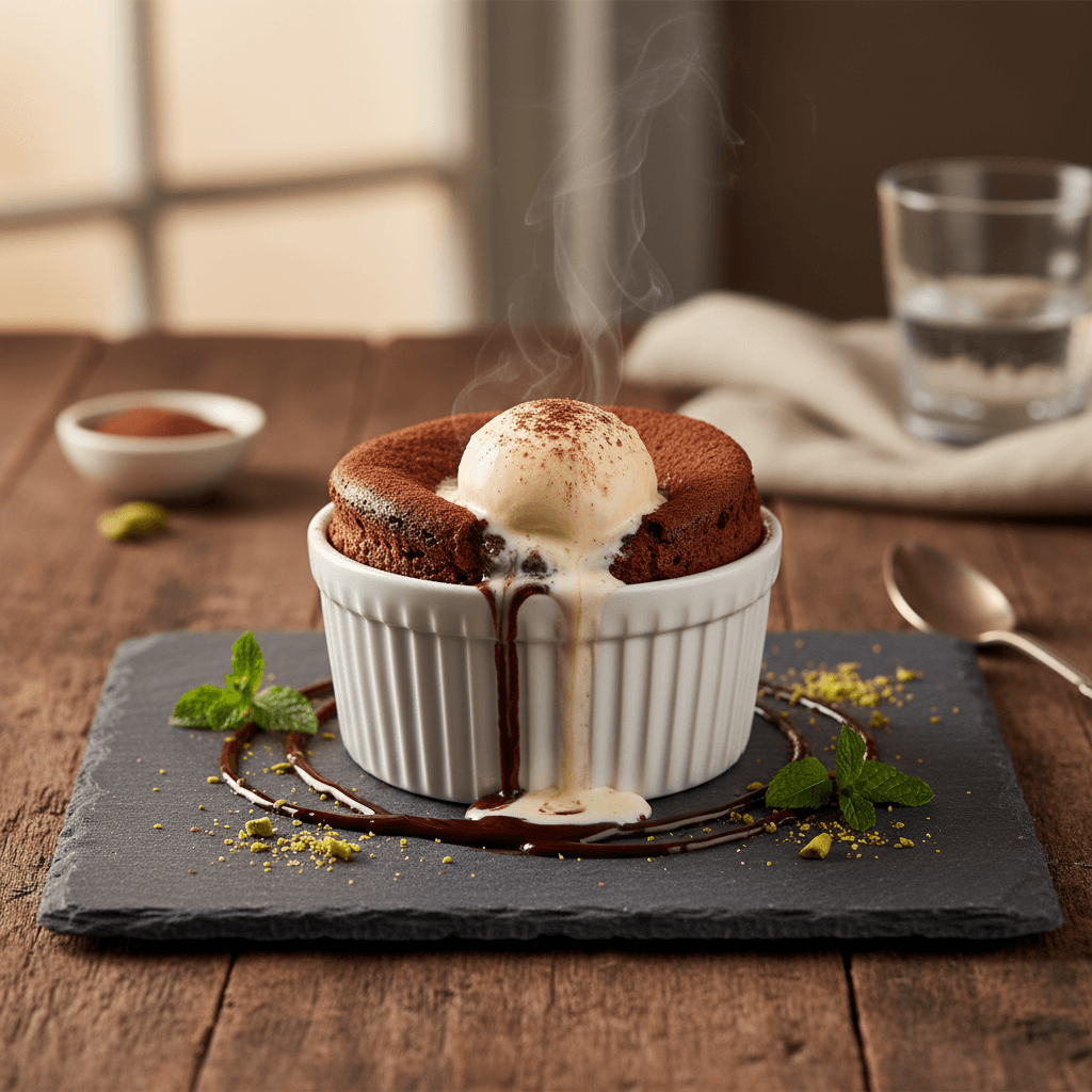 Dondurmalı Sufle tarifi görseli - 2 kişilik, 81 TL maliyet