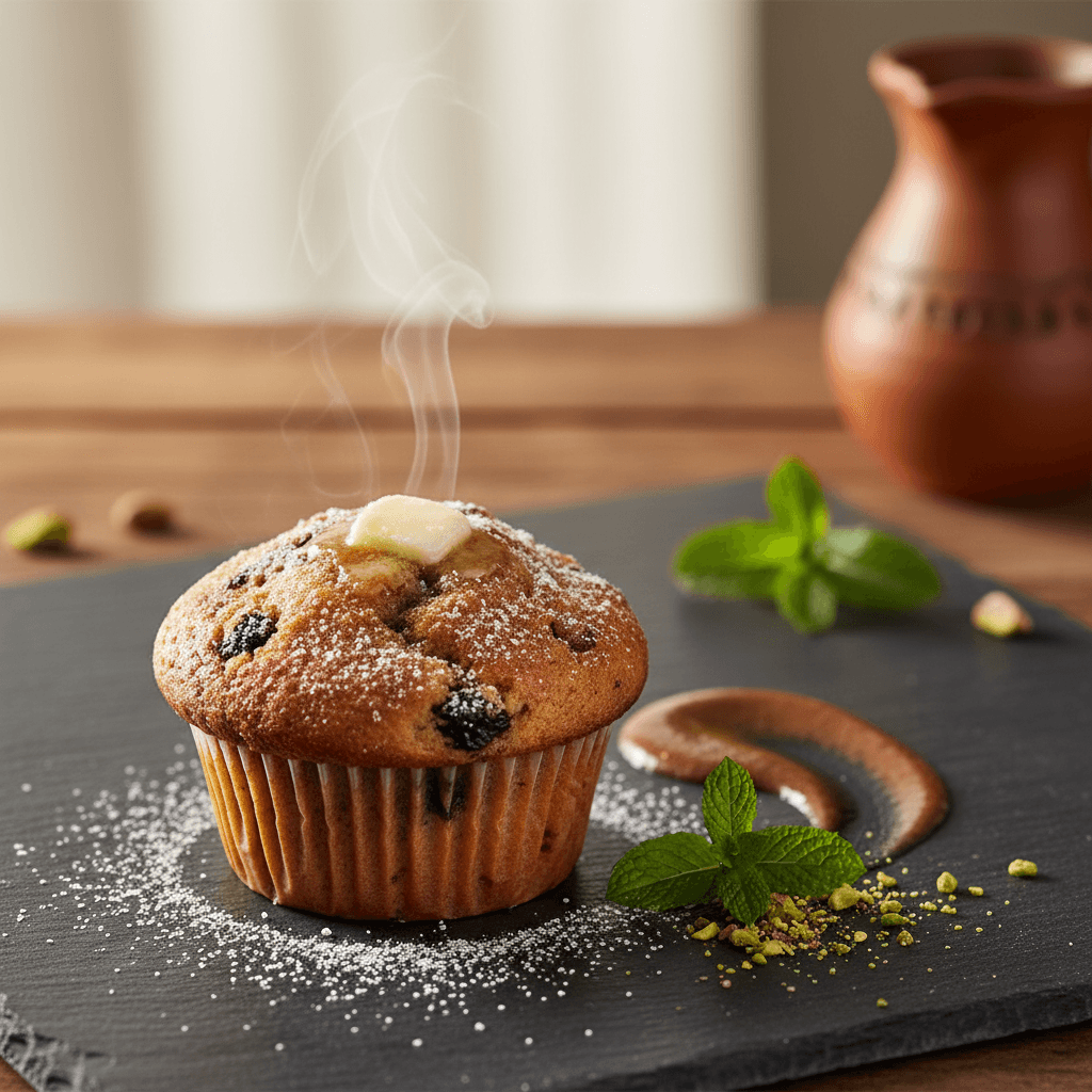 Kahveli Muffin tarifi görseli - 9 kişilik