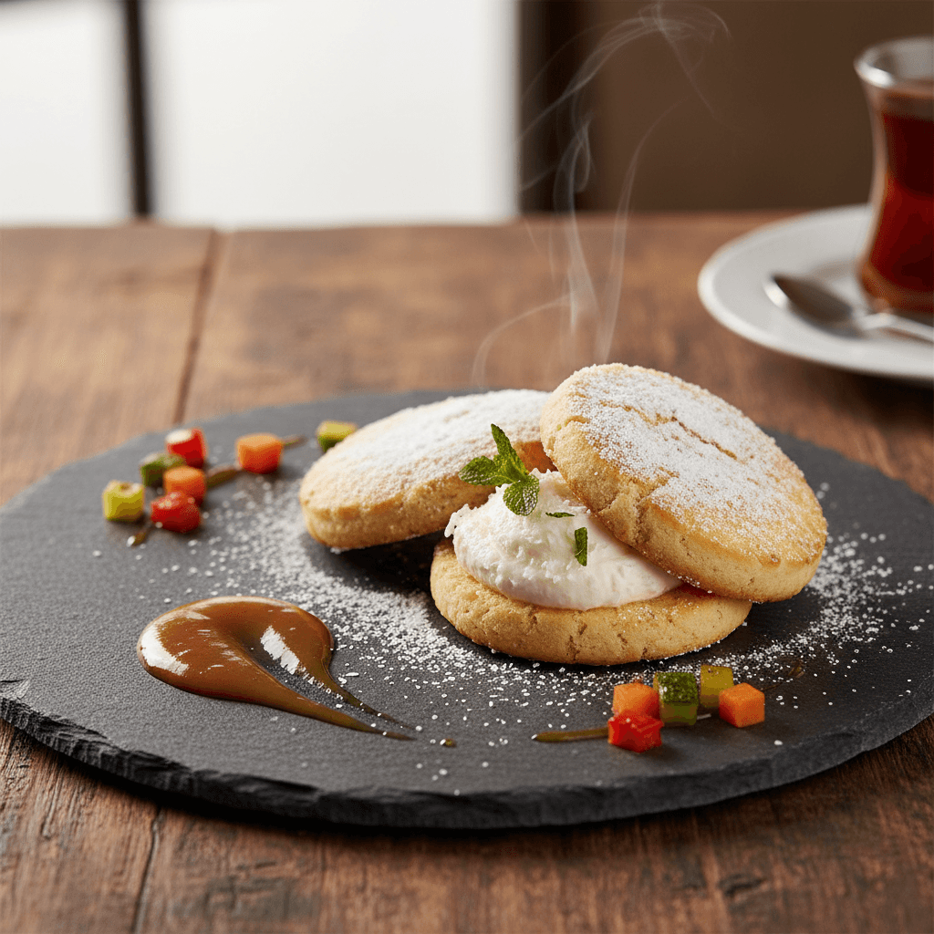 Muhallebili Kurabiye tarifi görseli - 24 kişilik, 93 TL maliyet