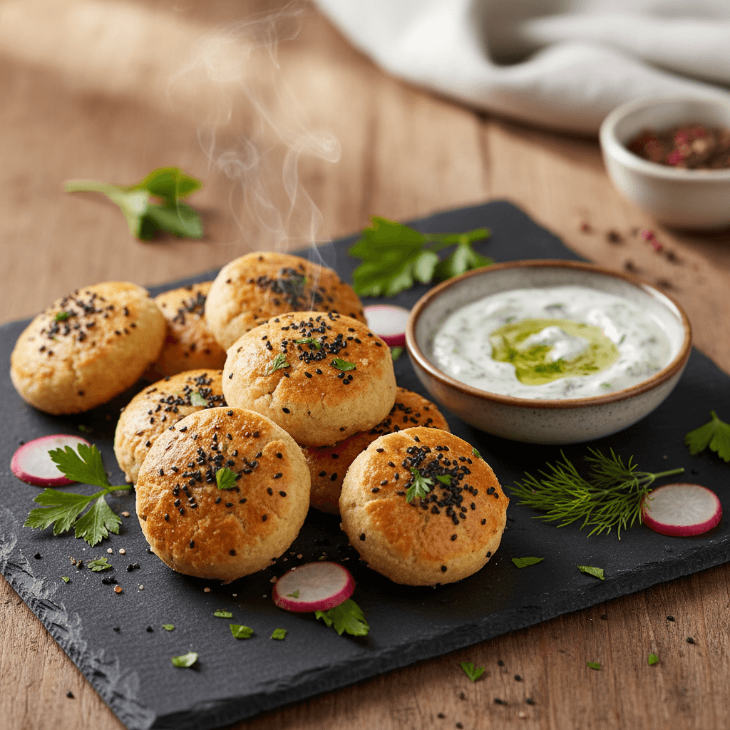 Çörek Otlu Mini Tuzlular tarifi görseli - 12 kişilik, 125 TL maliyet