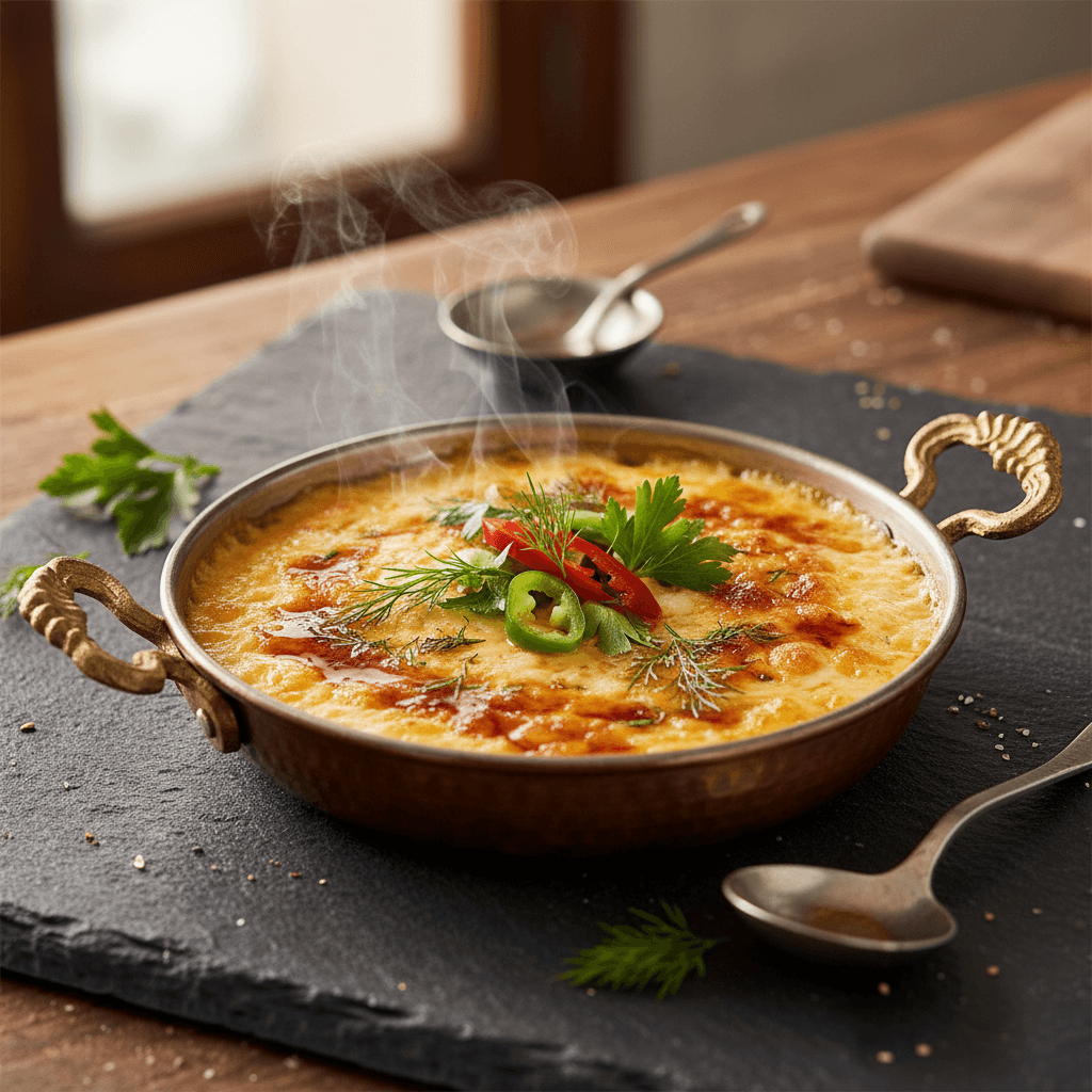 Klasik Muhlama tarifi görseli - 1 kişilik, 377 TL maliyet