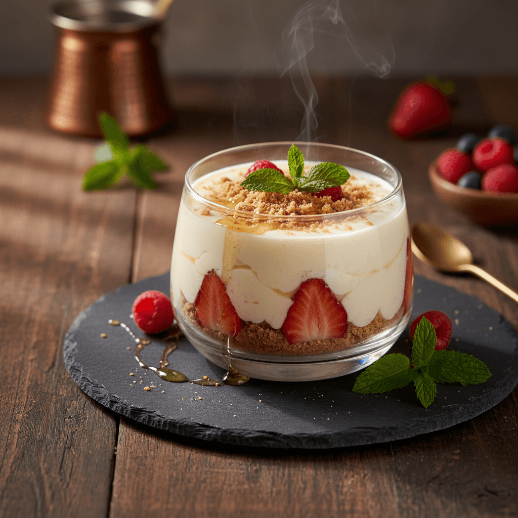 Fit Manolya Tatlısı tarifi görseli - 4 kişilik 139 TL