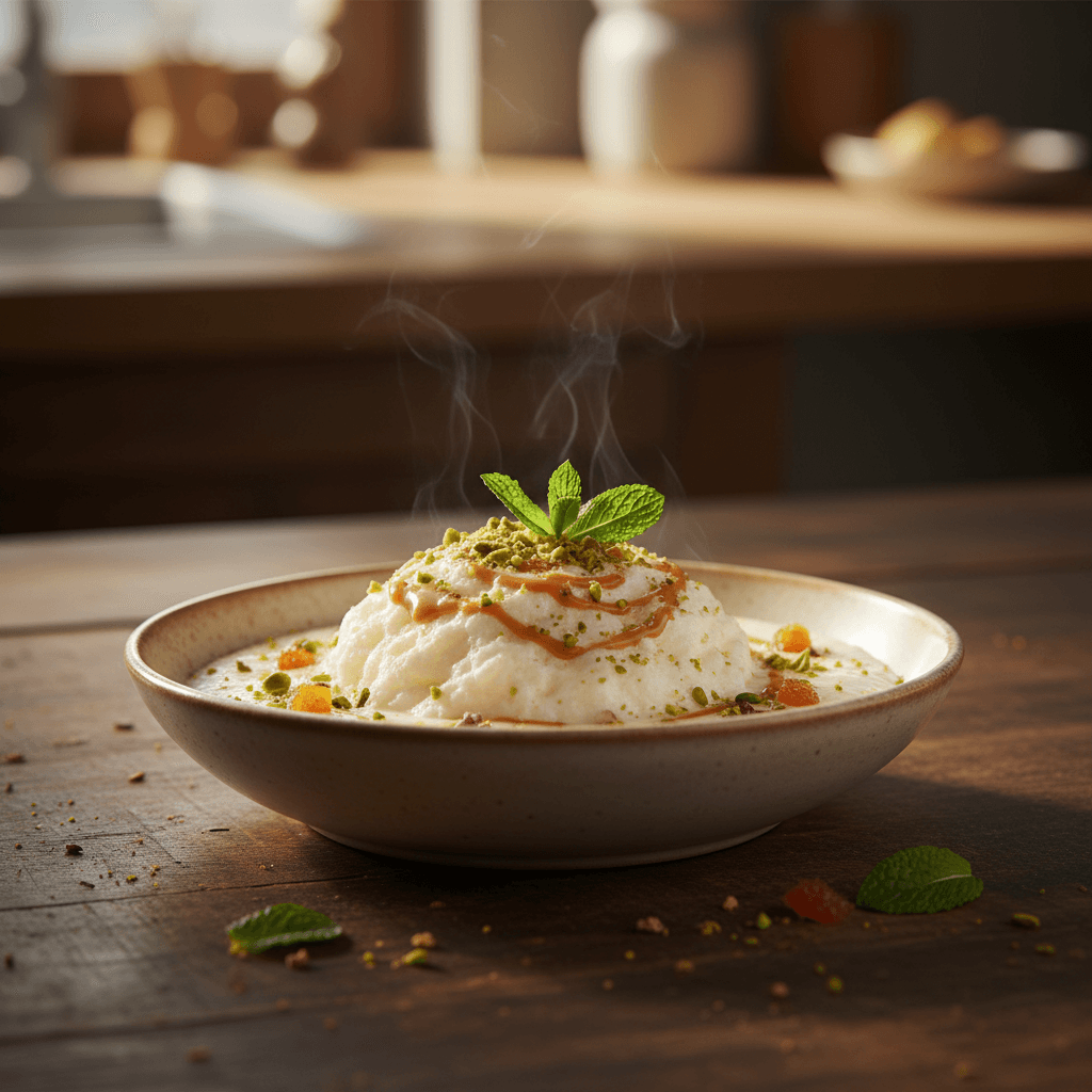 Köpük Muhallebi tarifi görseli - 6 kişilik, 38 TL maliyet