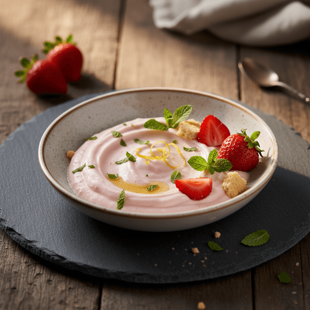 Çilek Kreması tarifi görseli - 2 kişilik, 190 TL maliyet