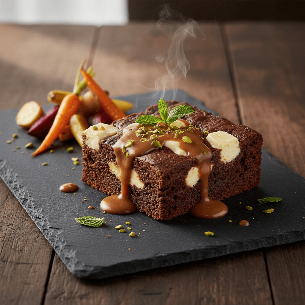 Beyaz Çikolatalı Brownie tarifi görseli - 9 kişilik, 638 TL maliyet
