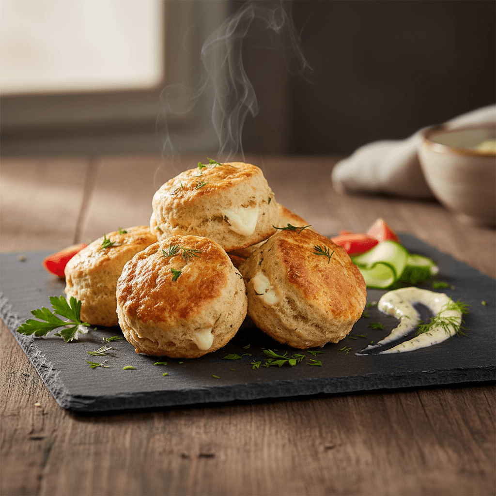 Peynirli Mini Scone tarifi görseli - 12 kişilik, 366 TL maliyet