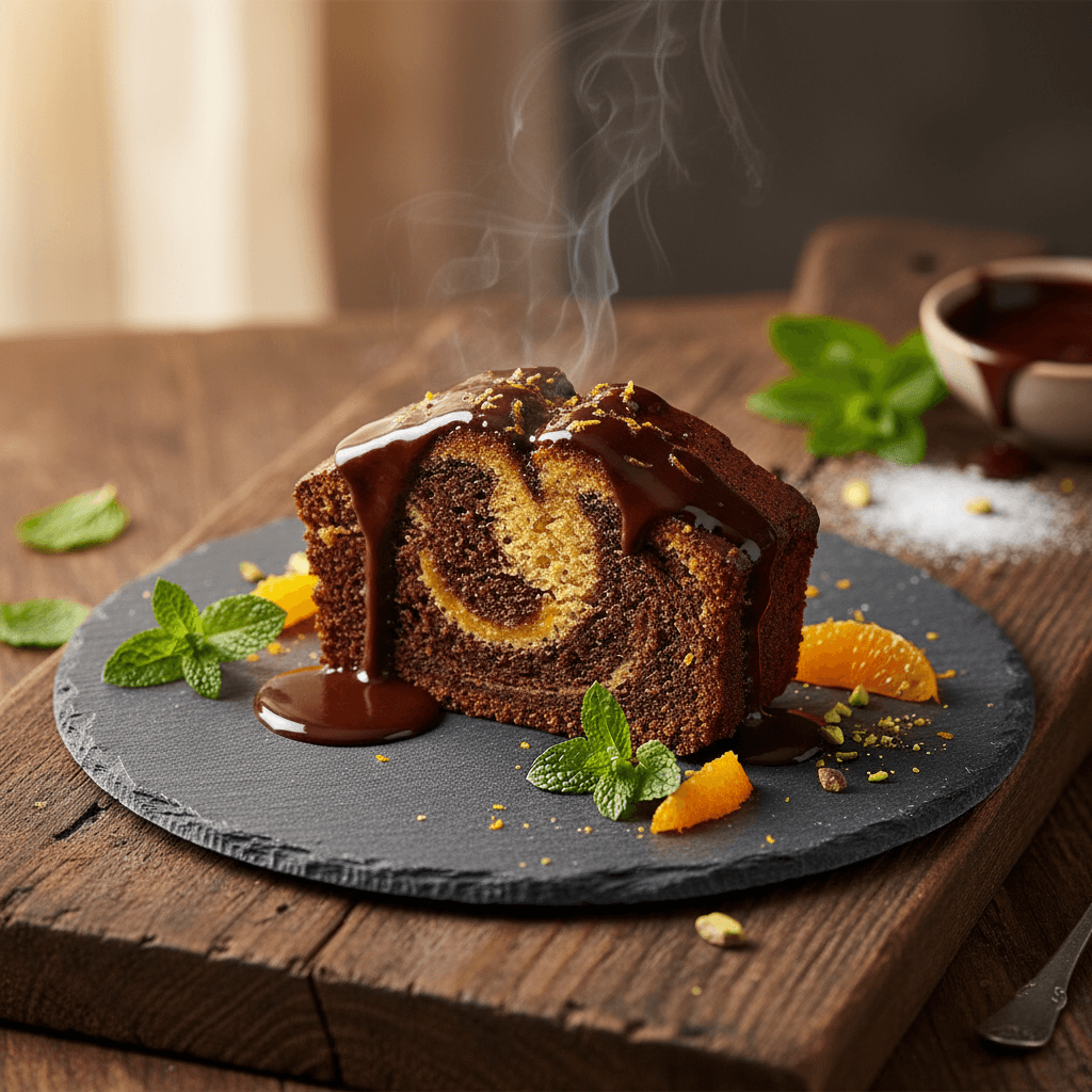 Çikolata Soslu Baton Kek tarifi görseli - 6 kişilik, 138 TL maliyet