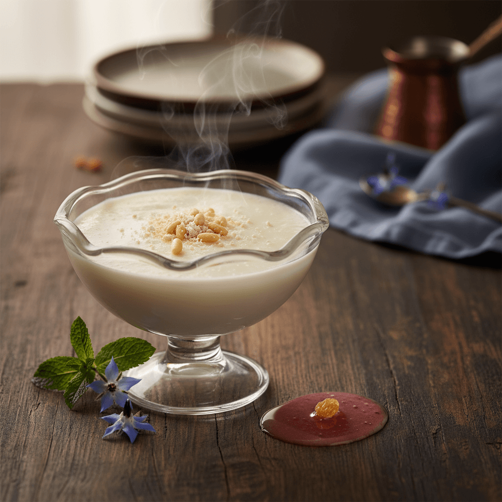 Alaçatı Muhallebisi tarifi görseli - 8 kişilik, 148 TL maliyet