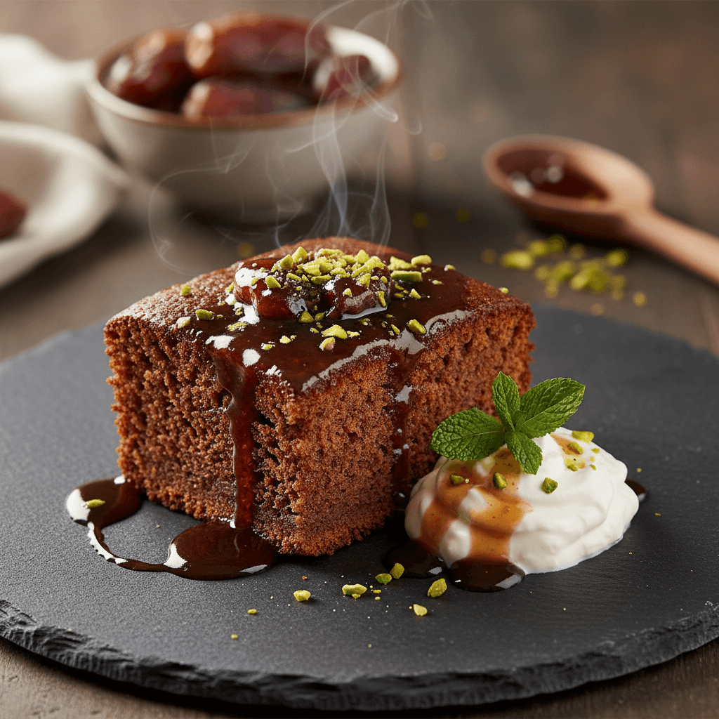 Hurmalı Islak Kek tarifi görseli - 6 kişilik, 330 TL maliyet