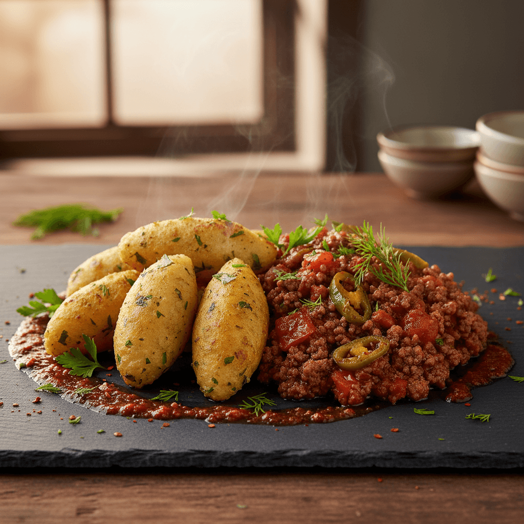 Patates Köftesi (Arap Kebabı İle) tarifi görseli - 10 kişilik, 762 TL maliyet