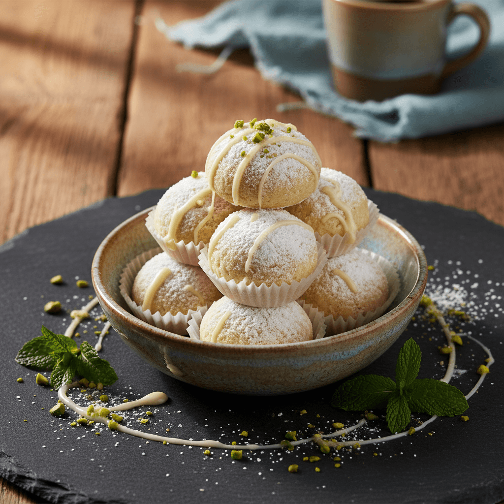 Kremalı Top Kurabiye tarifi görseli - 40 kişilik, 121 TL maliyet